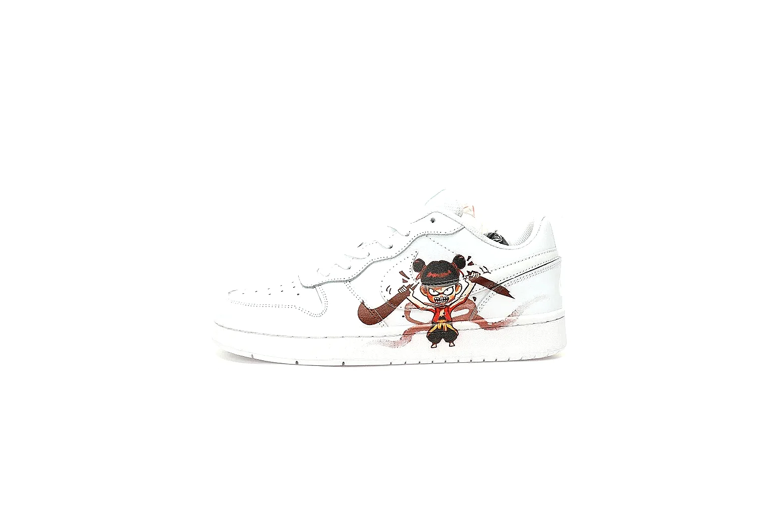 Kako Sheetbase record image for Nike White Brown Low Court