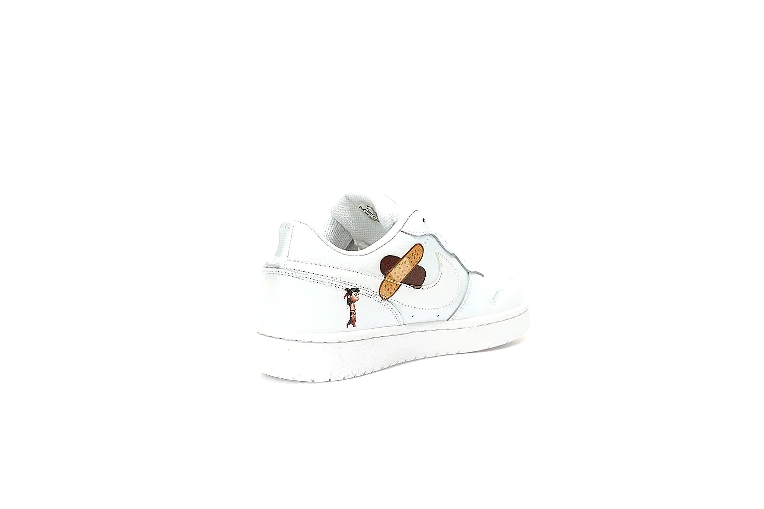 Kako Sheetbase record image for Nike White Brown Low Court thumbnail 2