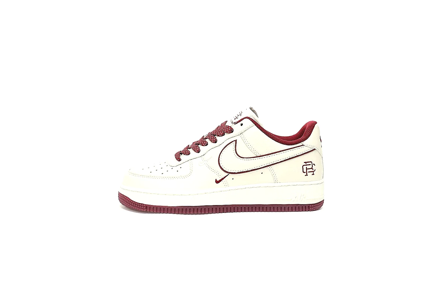 Kako Sheetbase record image for Nike White Burgundy Low Court