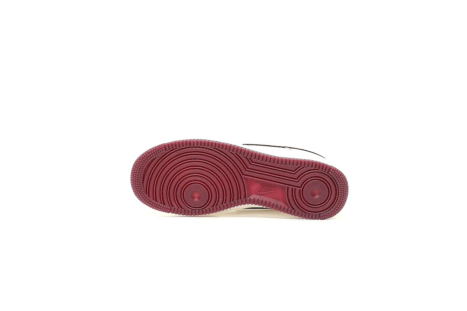 Kako Sheetbase record image for Nike White Burgundy Low Court thumbnail 3