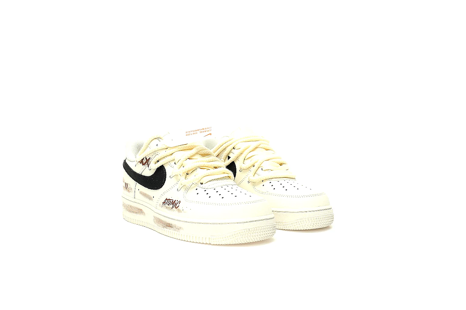 Kako Sheetbase record image for Nike White Cream Low Court thumbnail 5