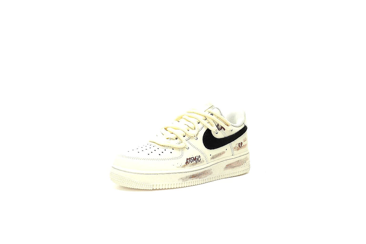 Kako Sheetbase record image for Nike White Cream Low Court thumbnail 6