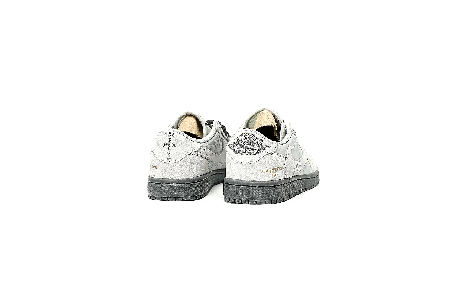Kako Sheetbase record image for Nike White Gray Low Court thumbnail 5