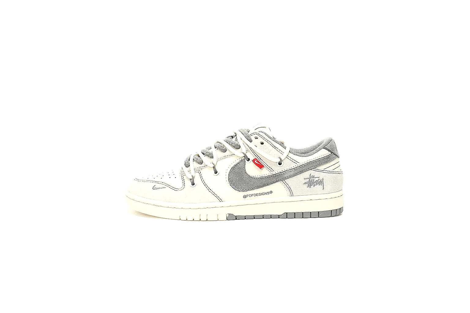 Kako Sheetbase record image for Nike White Gray Low Court