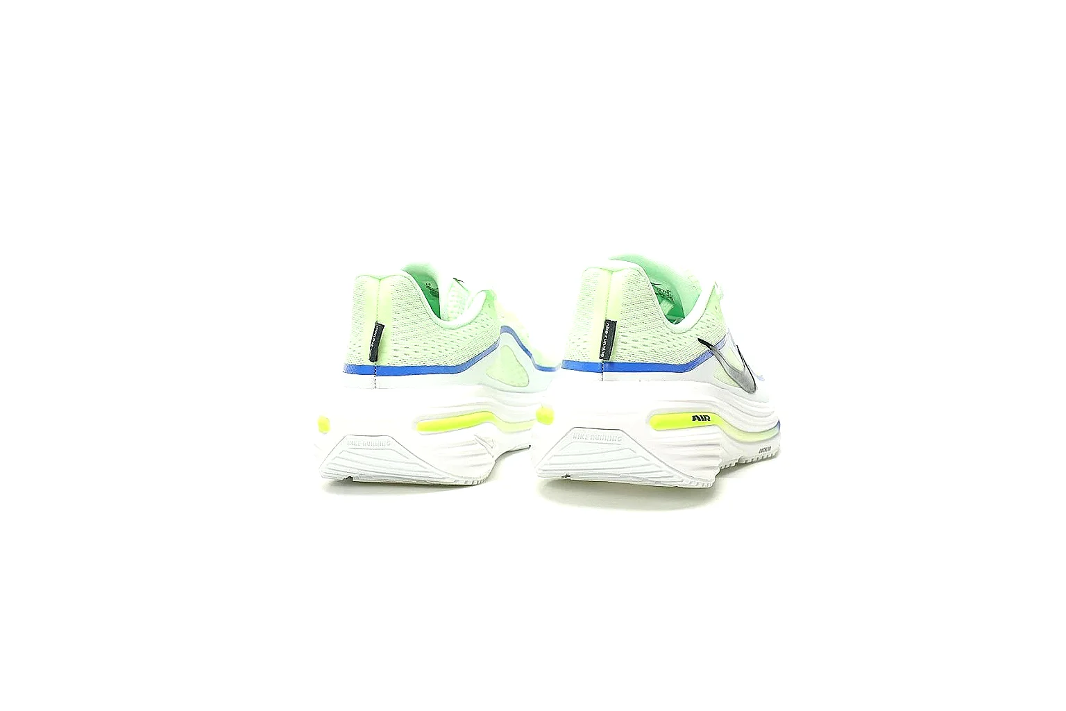 Kako Sheetbase record image for Nike White Green Blue Retro Runner Sneaker thumbnail 5