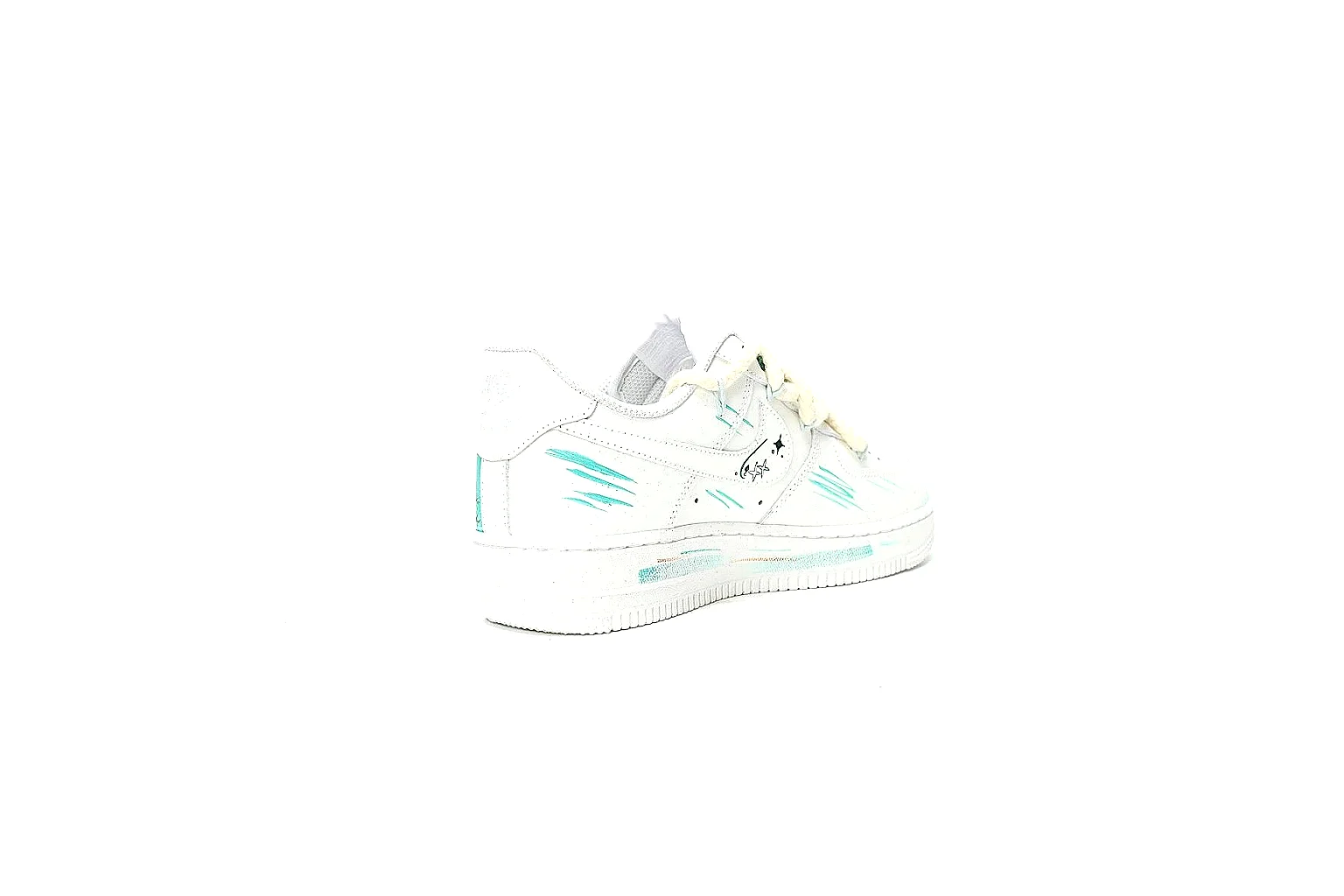 Kako Sheetbase record image for Nike White Green Low Court thumbnail 6