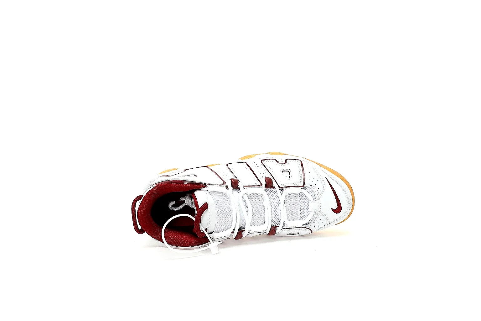 Kako Sheetbase record image for Nike White Gum Uptempo Sneaker thumbnail 3