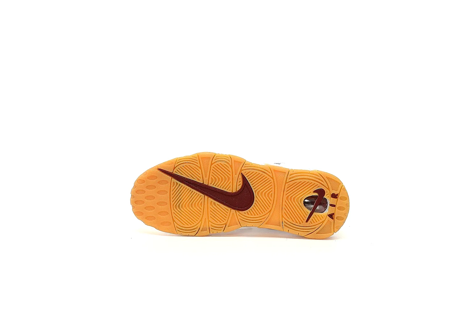 Kako Sheetbase record image for Nike White Gum Uptempo Sneaker thumbnail 4