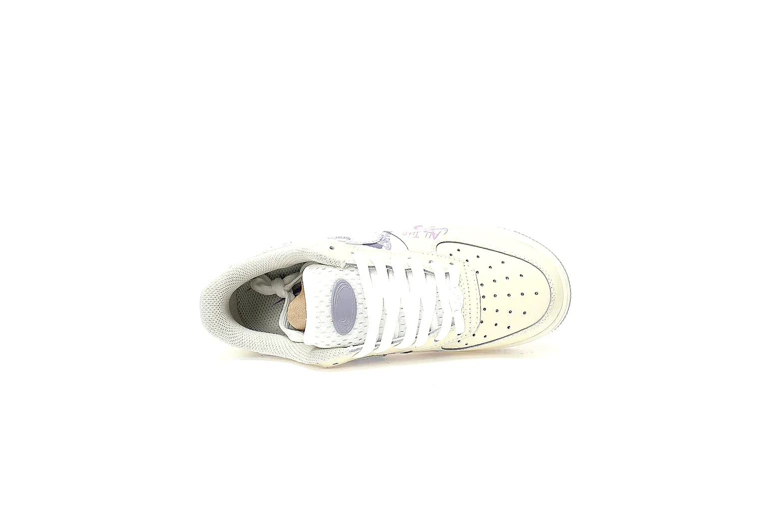 Kako Sheetbase record image for Nike White Lavender Low Court thumbnail 2