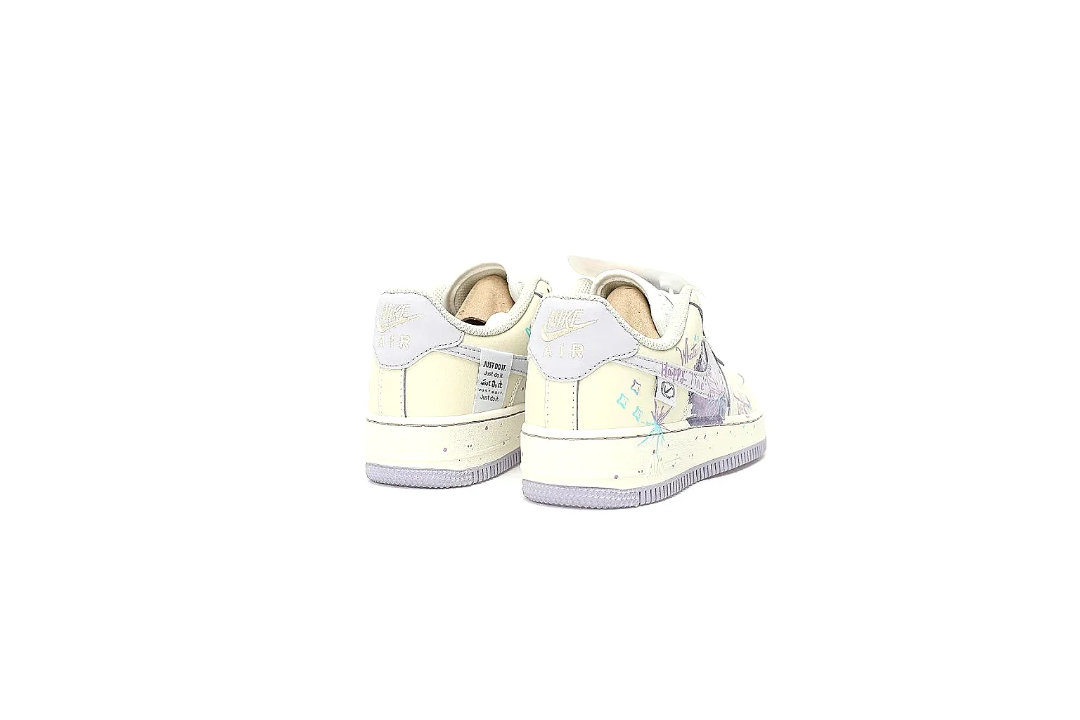 Kako Sheetbase record image for Nike White Lavender Low Court thumbnail 5