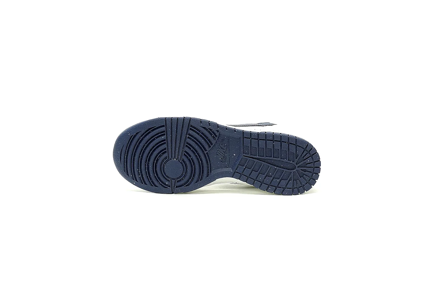 Kako Sheetbase record image for Nike White Navy Low Court thumbnail 3