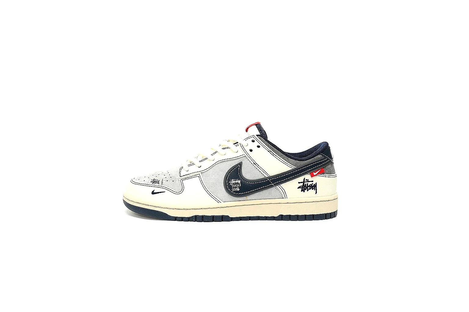 Kako Sheetbase record image for Nike White Navy Red Low Court