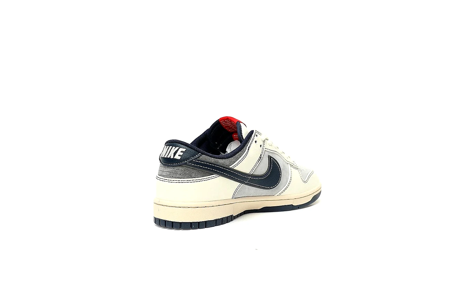 Kako Sheetbase record image for Nike White Navy Red Low Court thumbnail 2
