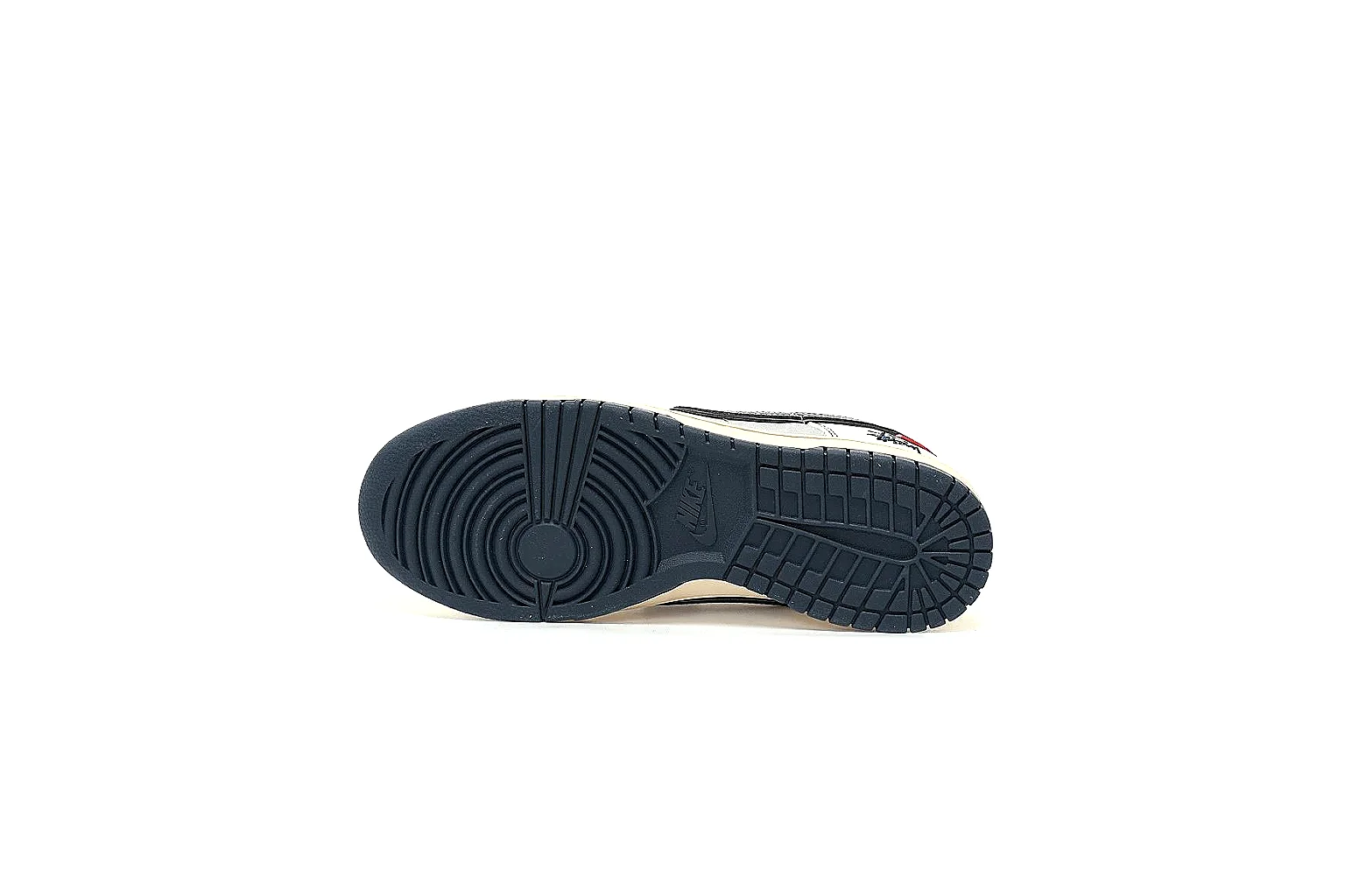 Kako Sheetbase record image for Nike White Navy Red Low Court thumbnail 4