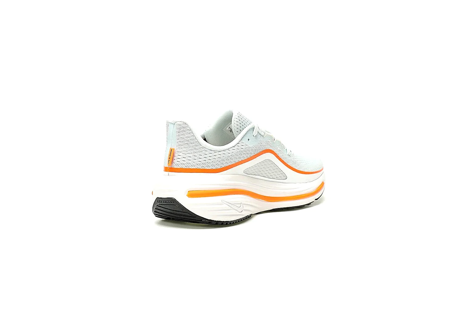 Kako Sheetbase record image for Nike White Orange Retro Runner Sneaker thumbnail 6