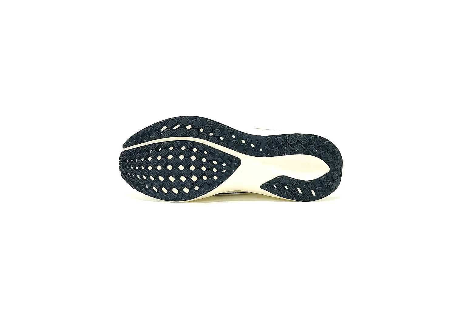 Kako Sheetbase record image for Nike White Orange Runner Sneaker thumbnail 3