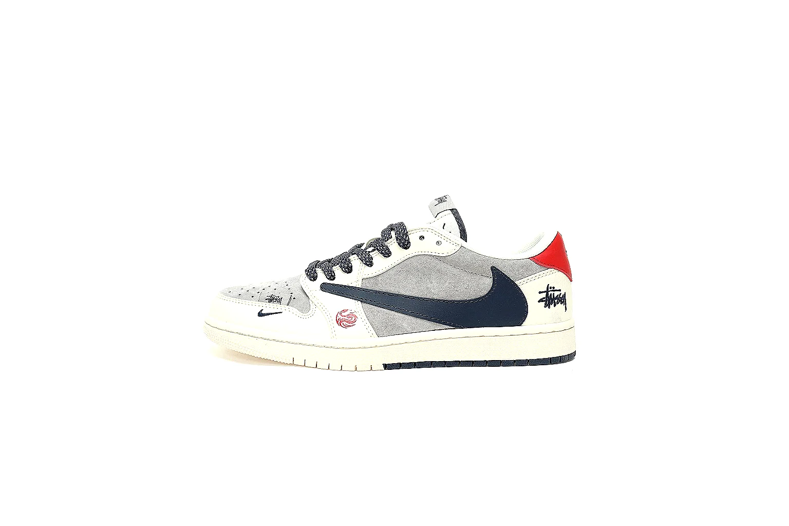 Kako Sheetbase record image for Nike White Red Black Low Court