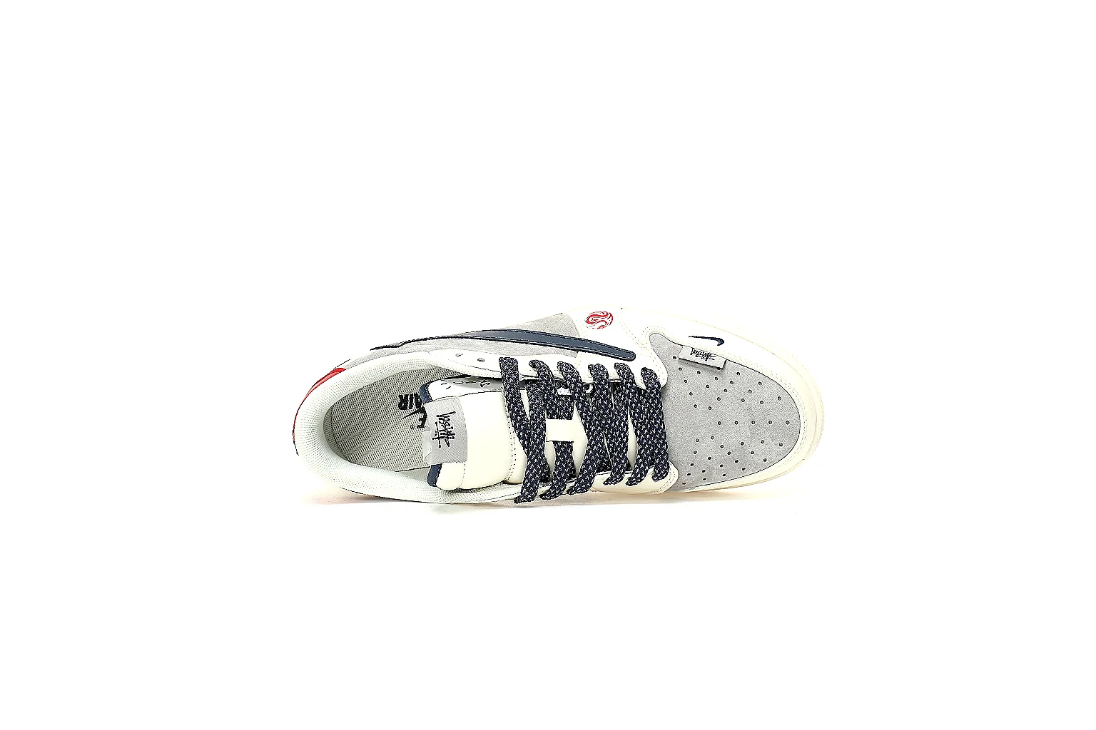 Kako Sheetbase record image for Nike White Red Black Low Court thumbnail 2