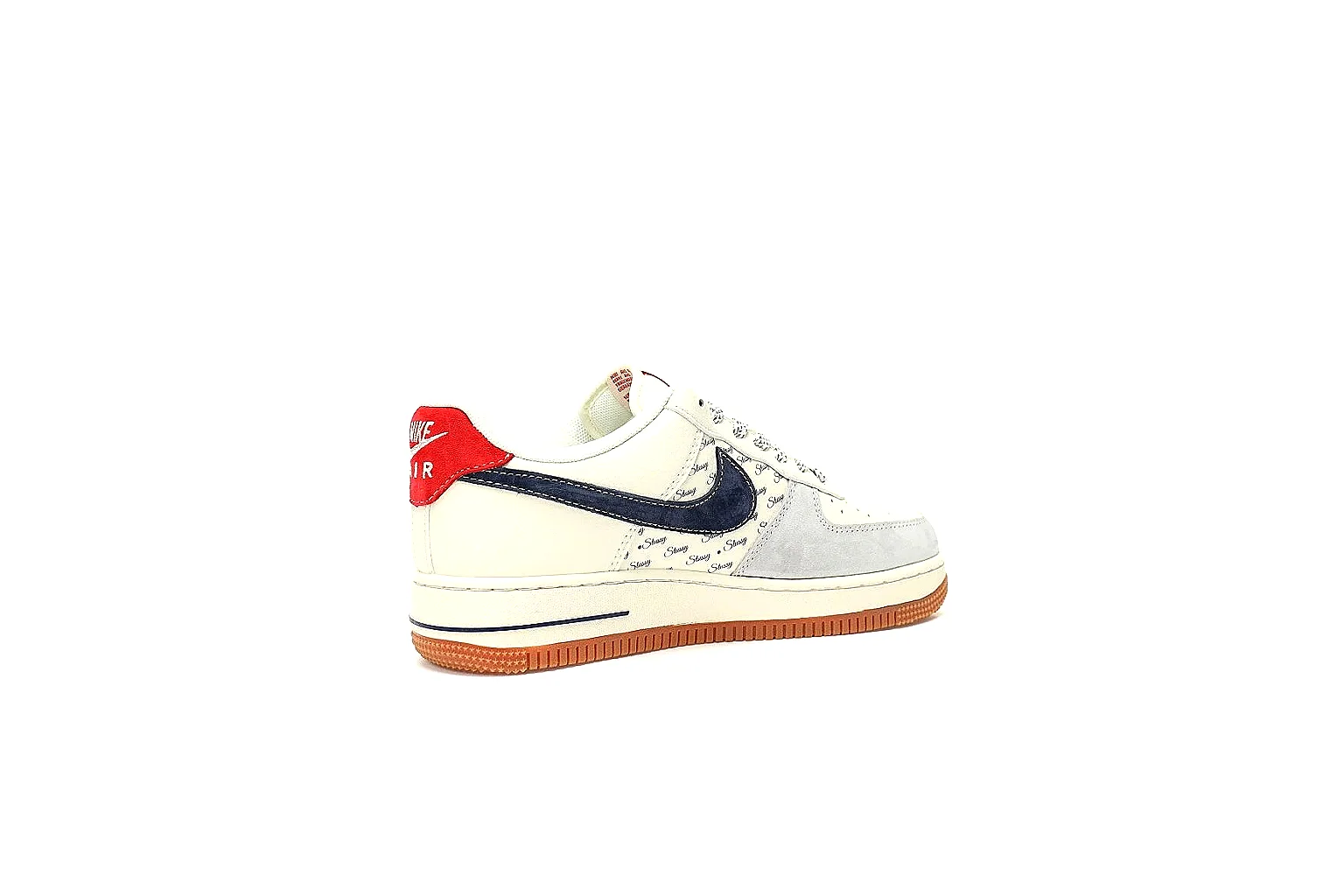 Kako Sheetbase record image for Nike White Red Gum Low Court thumbnail 2