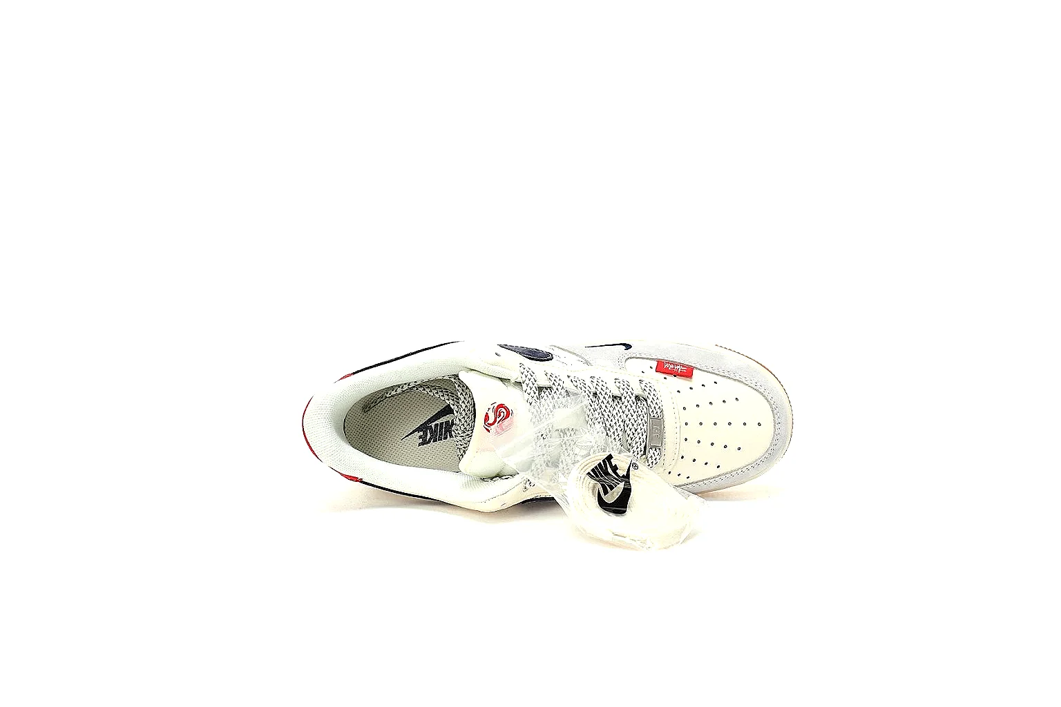 Kako Sheetbase record image for Nike White Red Gum Low Court thumbnail 3