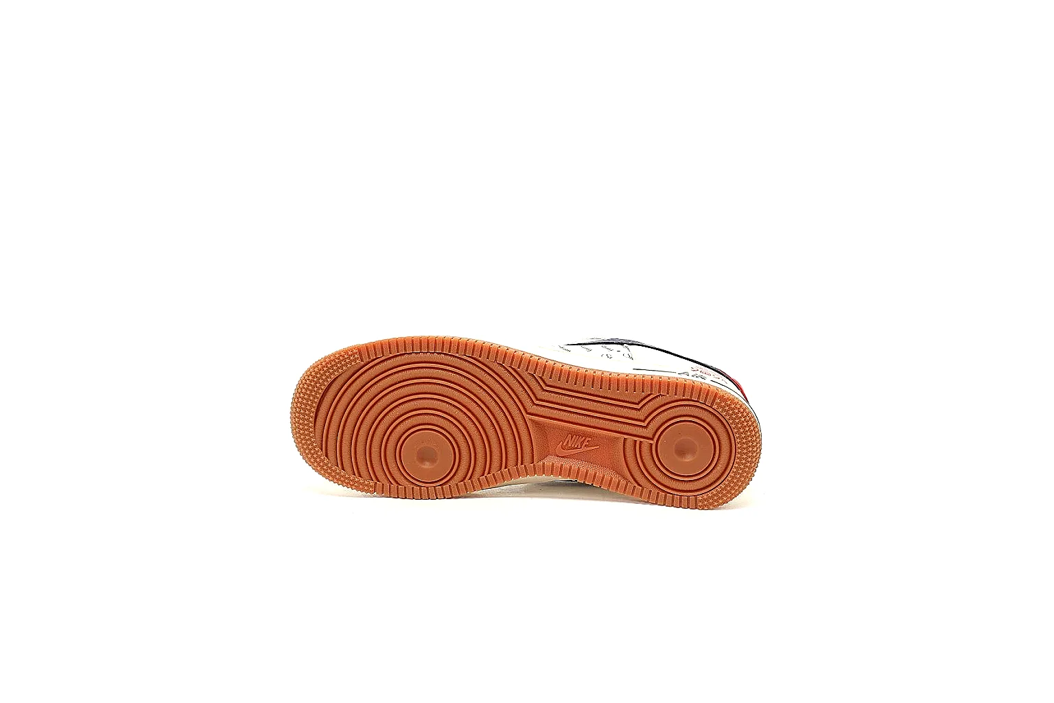 Kako Sheetbase record image for Nike White Red Gum Low Court thumbnail 4