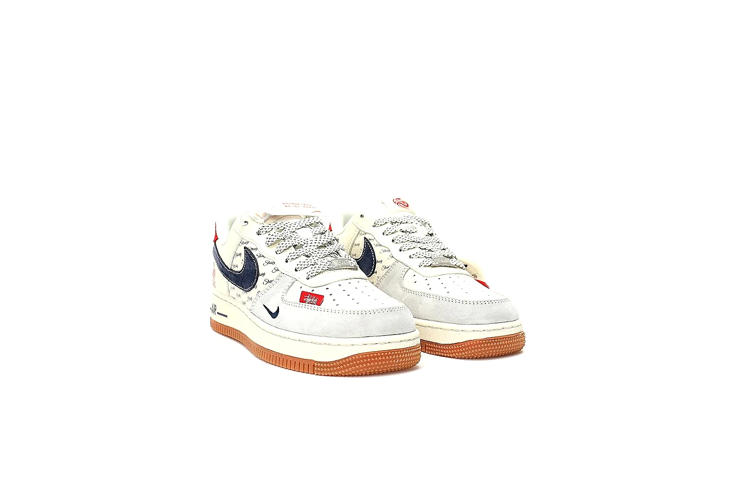 Kako Sheetbase record image for Nike White Red Gum Low Court thumbnail 5