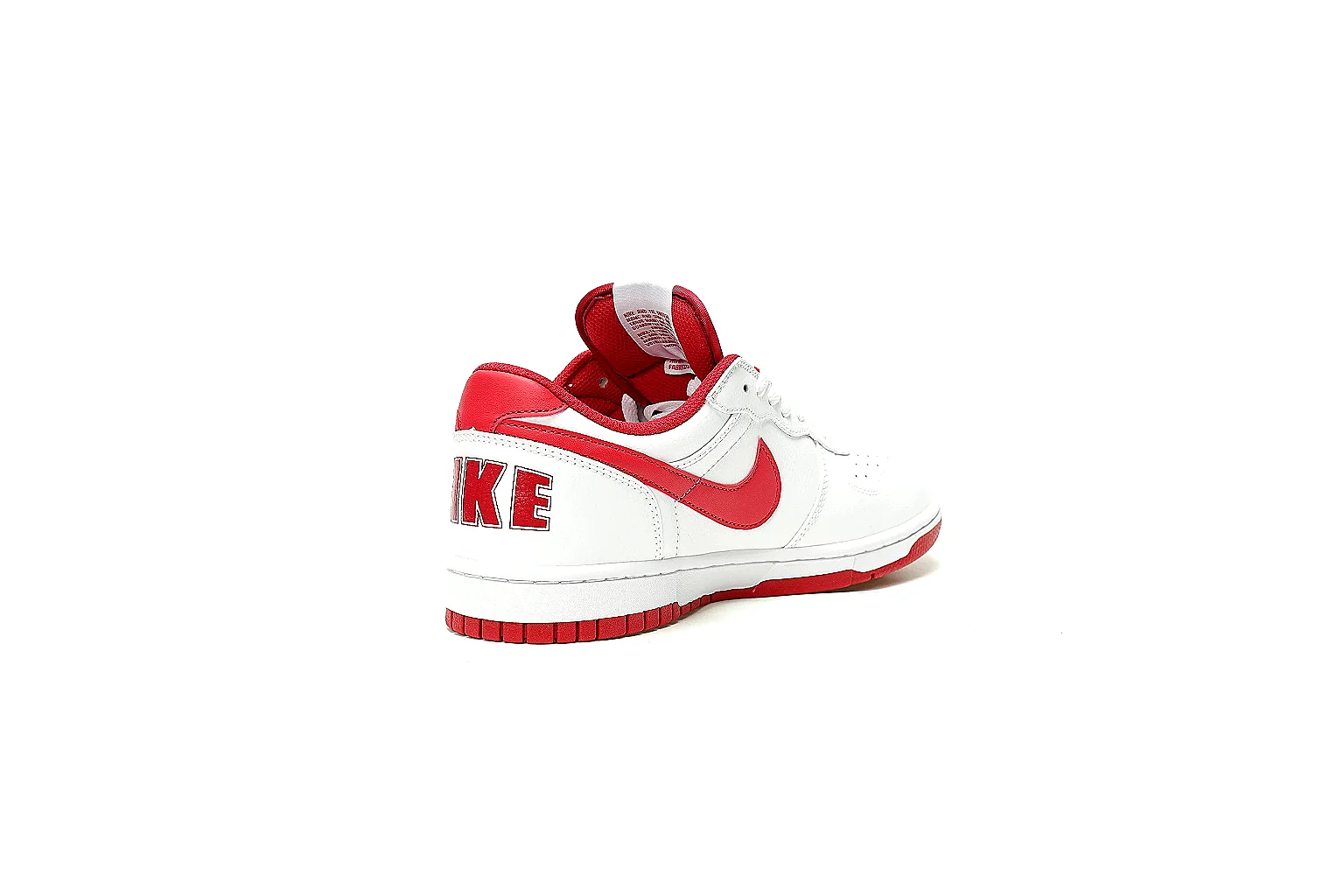 Kako Sheetbase record image for Nike White Red High-Top Court Sneaker thumbnail 6