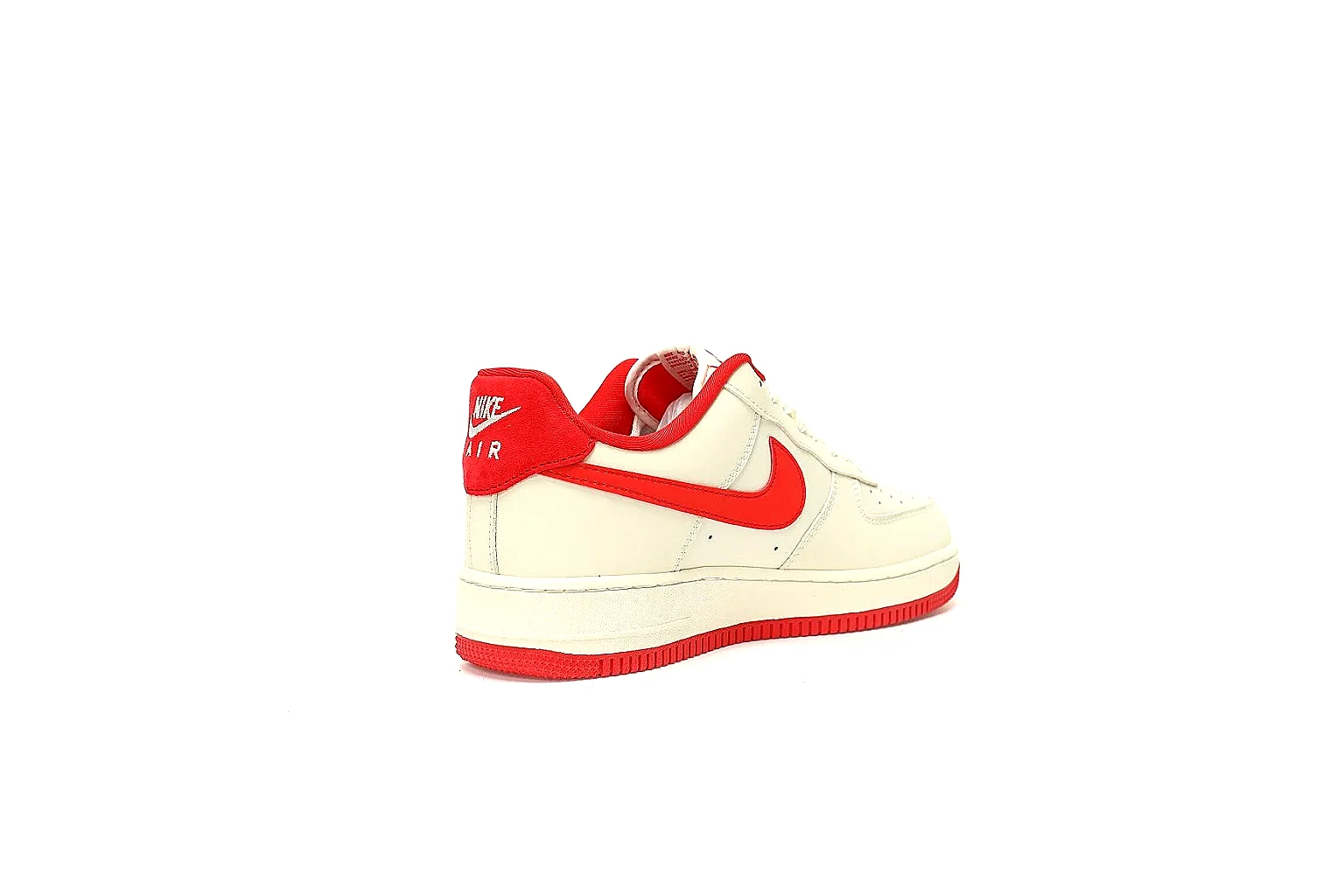 Kako Sheetbase record image for Nike White Red Low Court Sneaker thumbnail 2