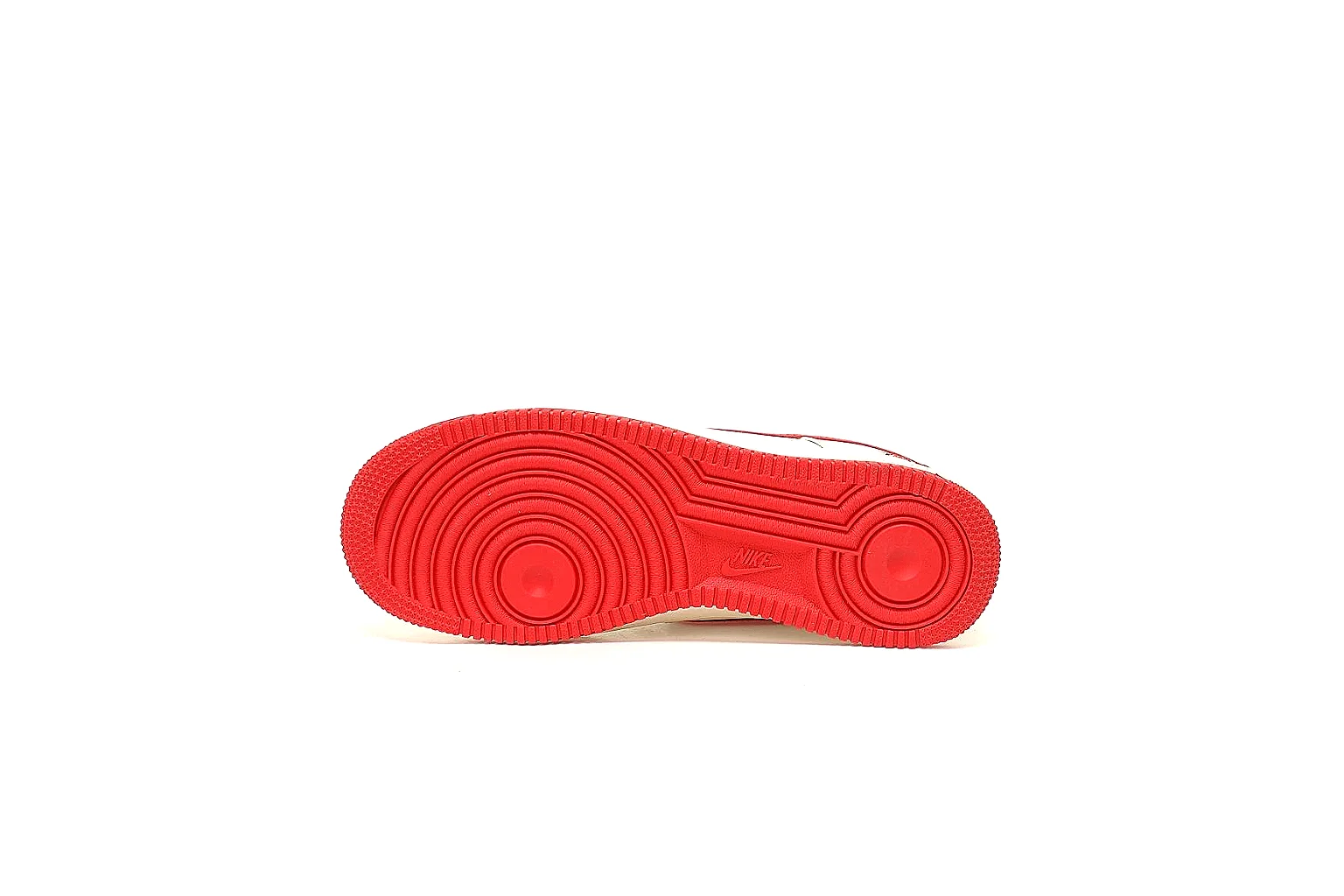 Kako Sheetbase record image for Nike White Red Low Court Sneaker thumbnail 4