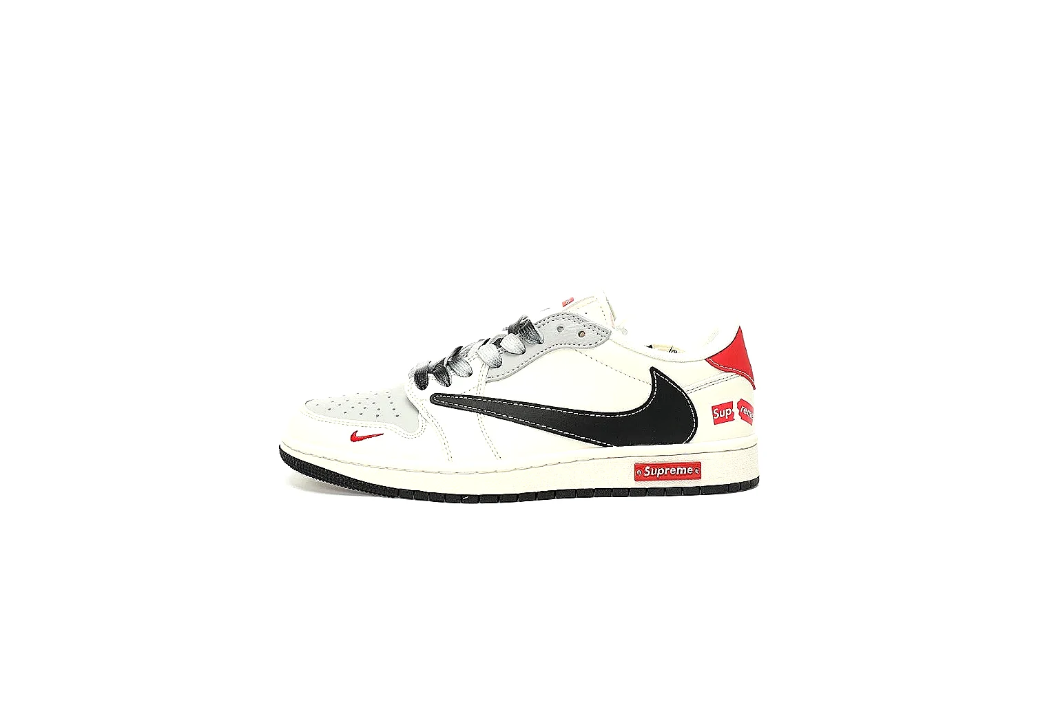 Kako Sheetbase record image for Nike White Red Low Court