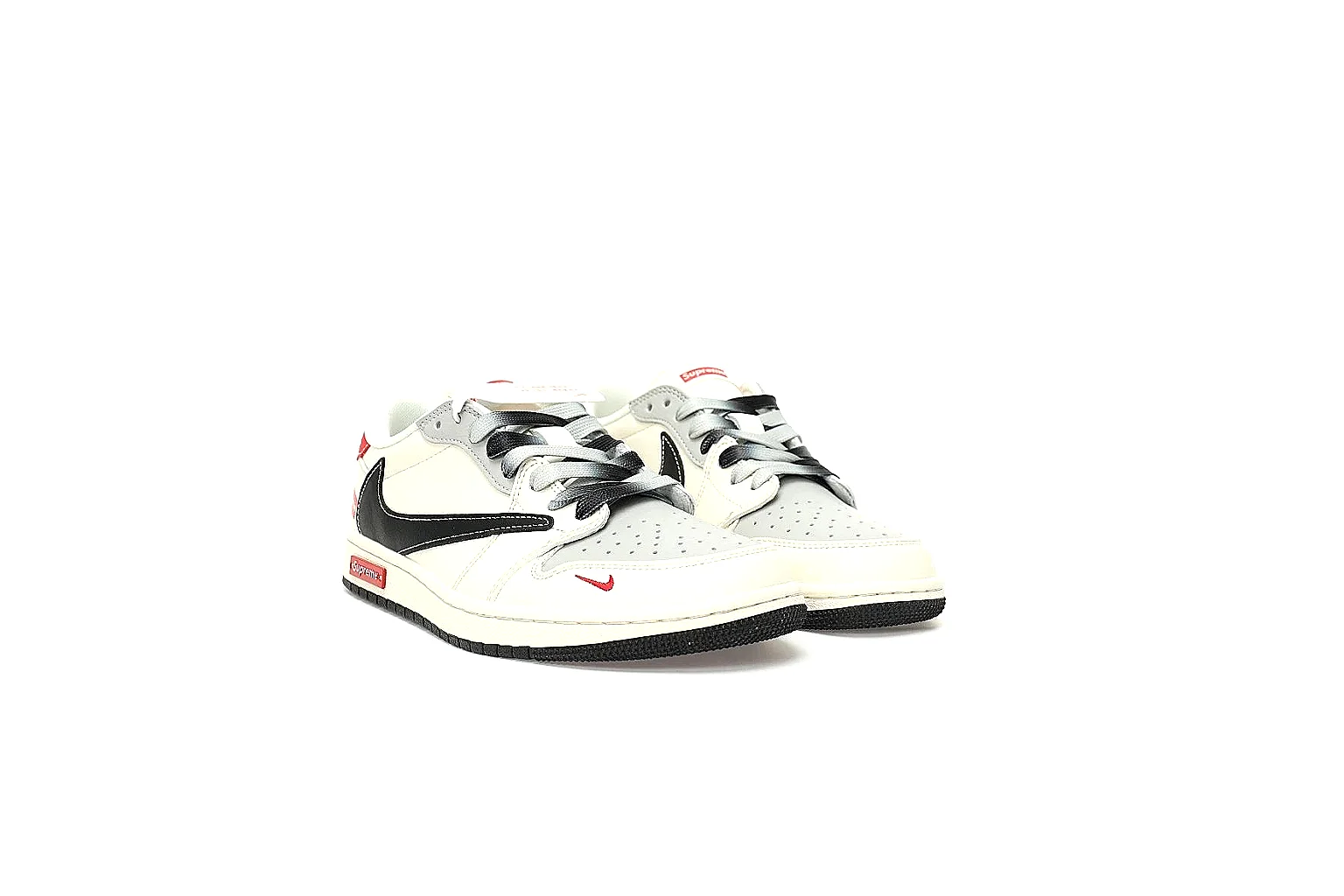 Kako Sheetbase record image for Nike White Red Low Court thumbnail 4