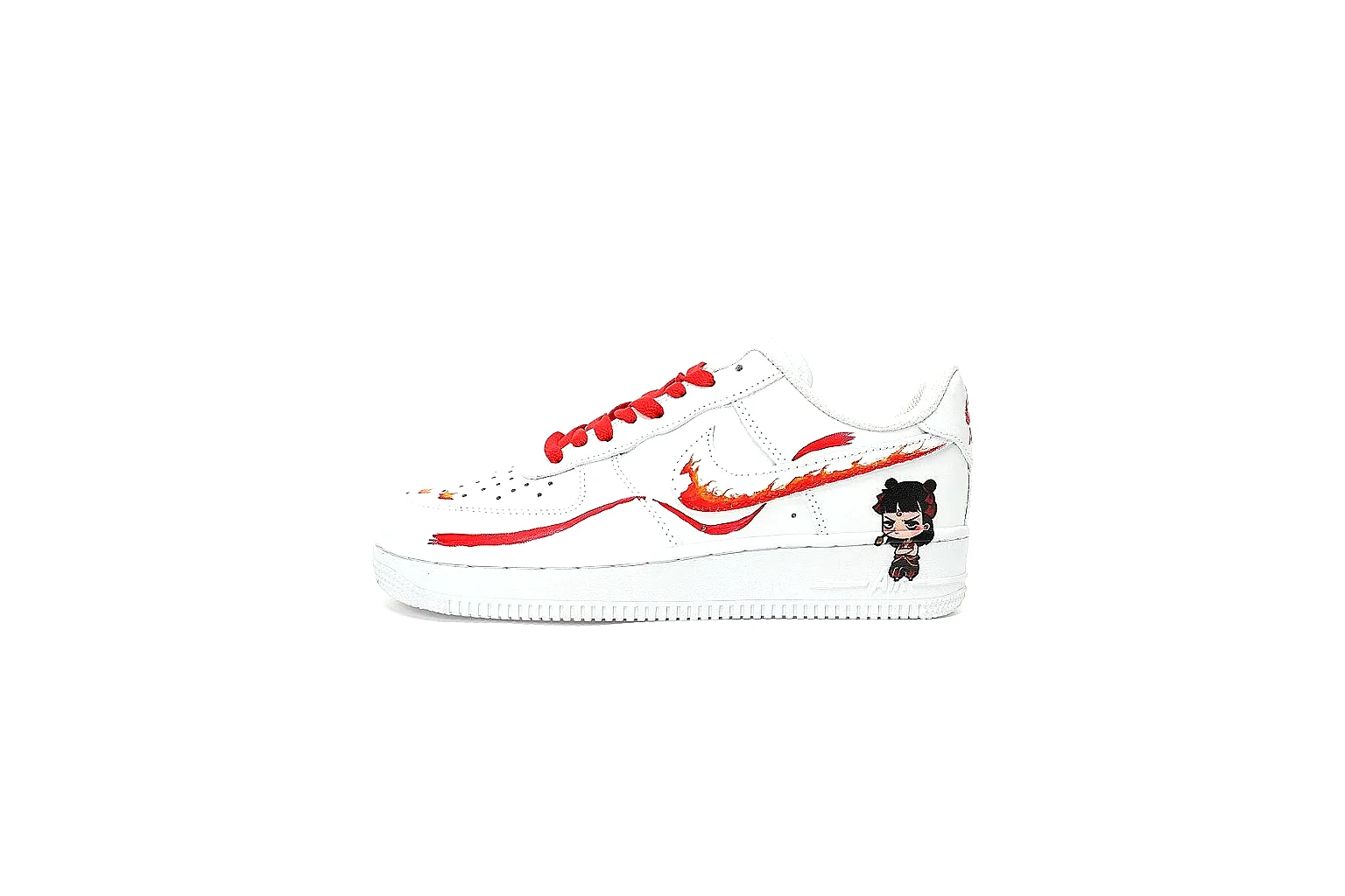 Kako Sheetbase record image for Nike White Red Low Court