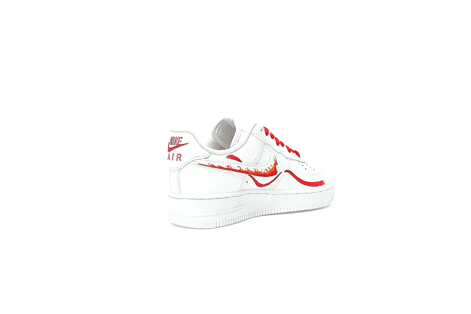 Kako Sheetbase record image for Nike White Red Low Court thumbnail 2