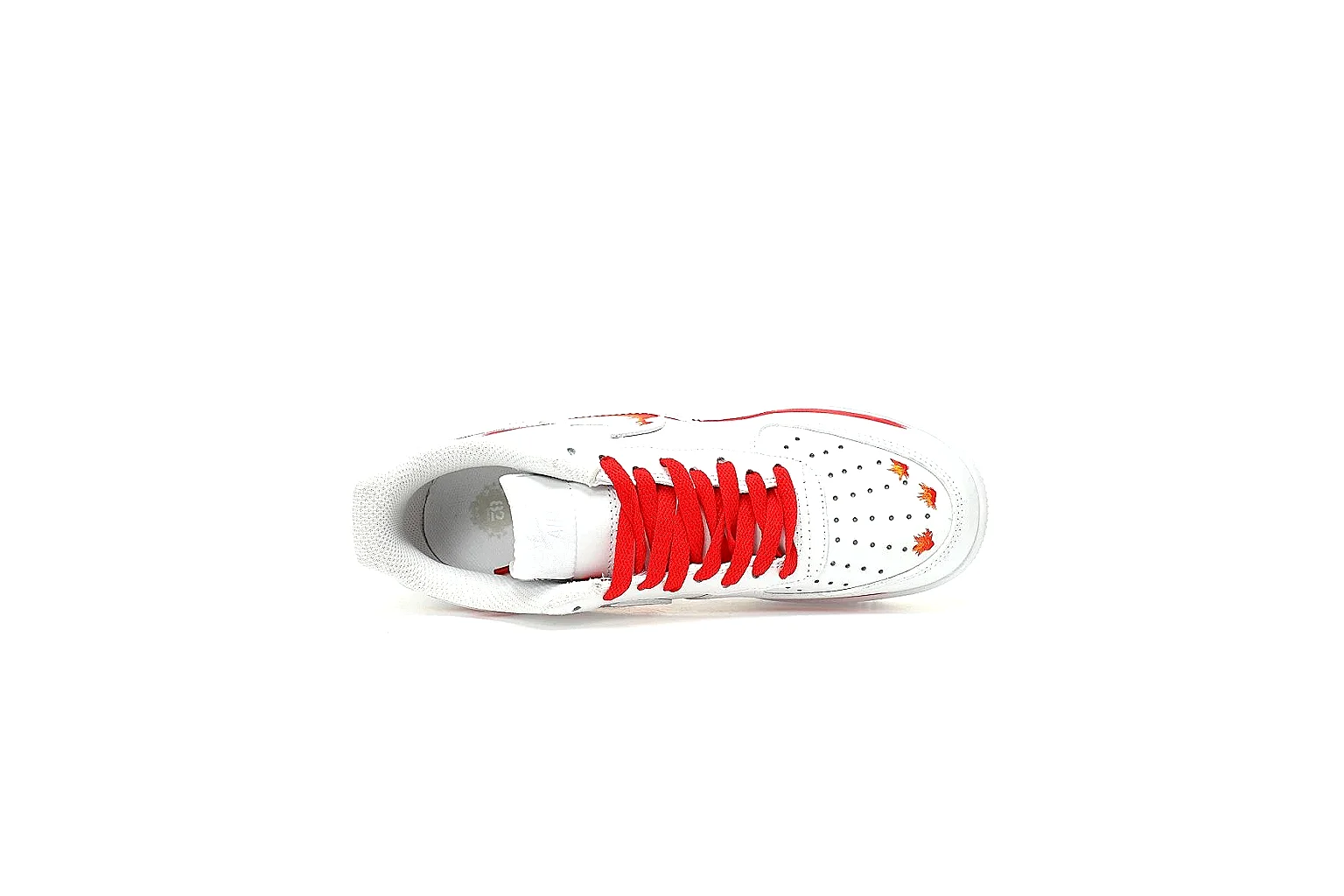 Kako Sheetbase record image for Nike White Red Low Court thumbnail 3