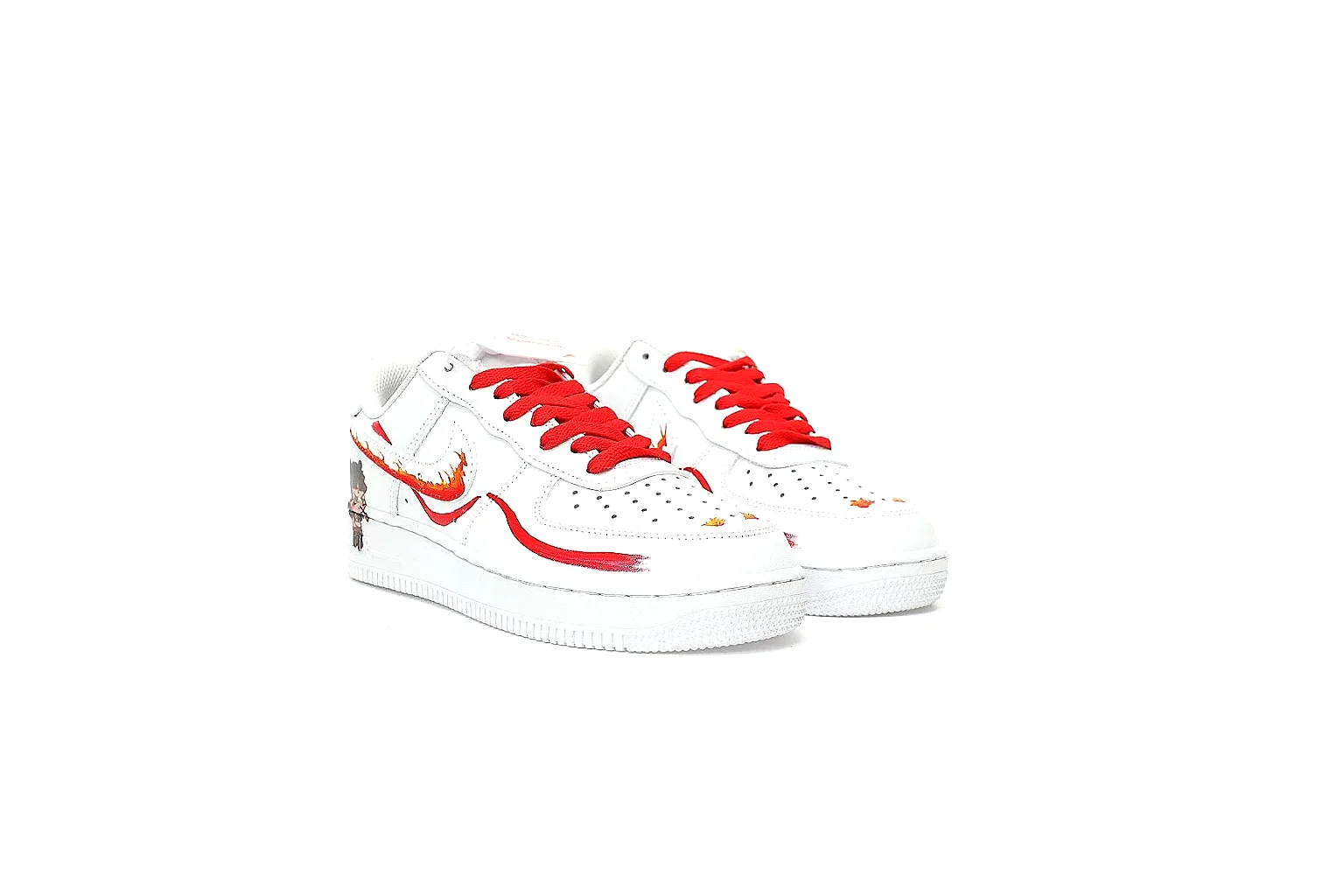 Kako Sheetbase record image for Nike White Red Low Court thumbnail 5