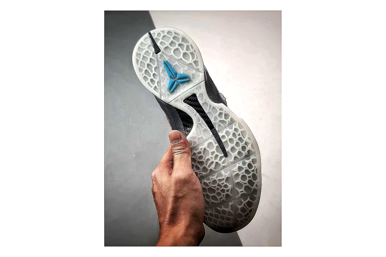 Nike Woven Runner Gray Teal spreadsheet record photo showing gray woven-mesh runner upper, teal accent details, modern runner shape, and cushioned sole thumbnail 5