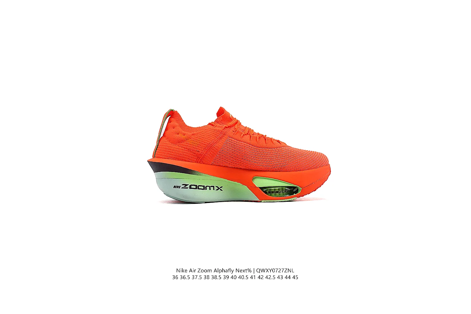 kakosheetbase.com Nike Orange Green Runner 1152 Orange Green runner product image thumbnail 2
