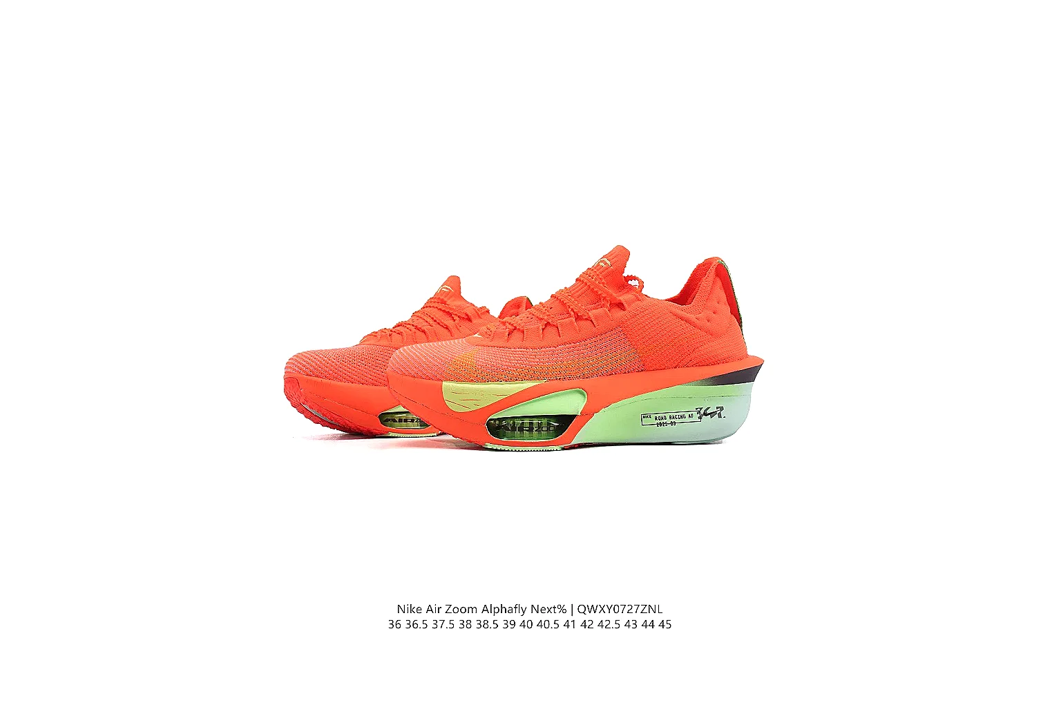 kakosheetbase.com Nike Orange Green Runner 1152 Orange Green runner product image thumbnail 6