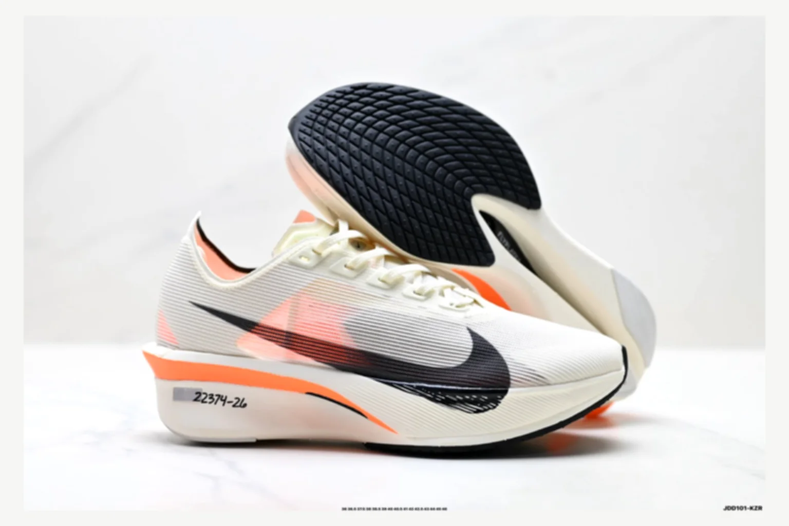 Nike ZoomX Vapor White Black Runner spreadsheet record image SKU 1182167424