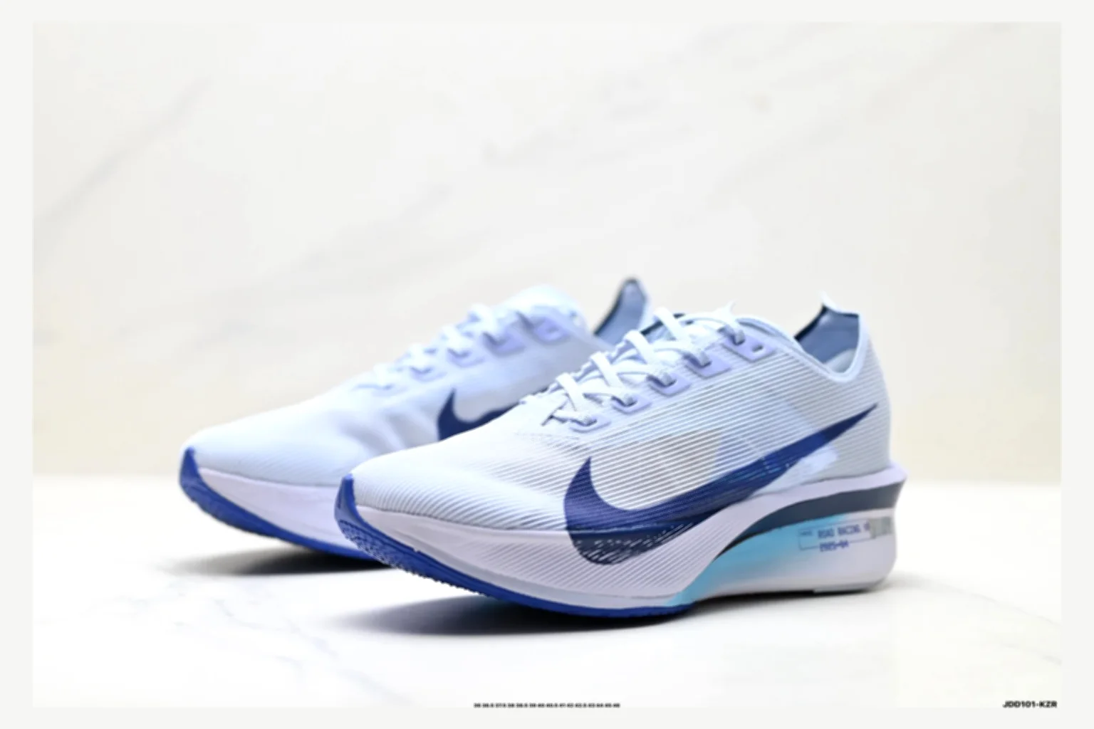 Nike ZoomX Vapor White Blue Runner spreadsheet record image SKU 1182167428 thumbnail 3