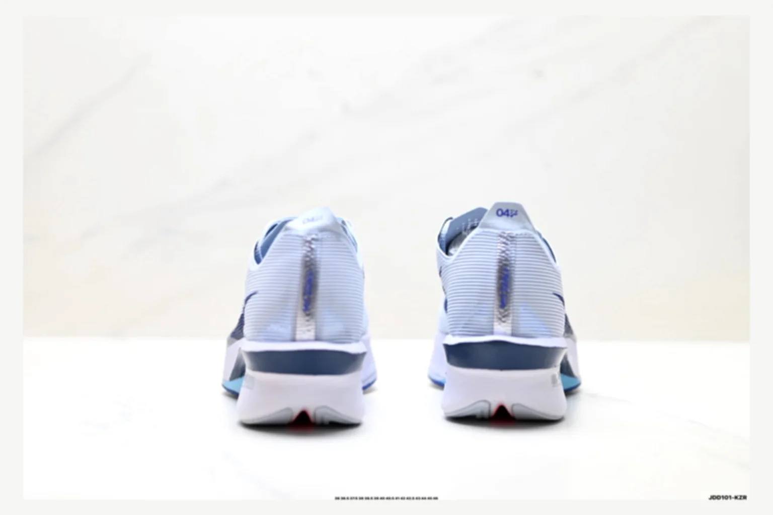 Nike ZoomX Vapor White Blue Runner spreadsheet record image SKU 1182167428 thumbnail 5
