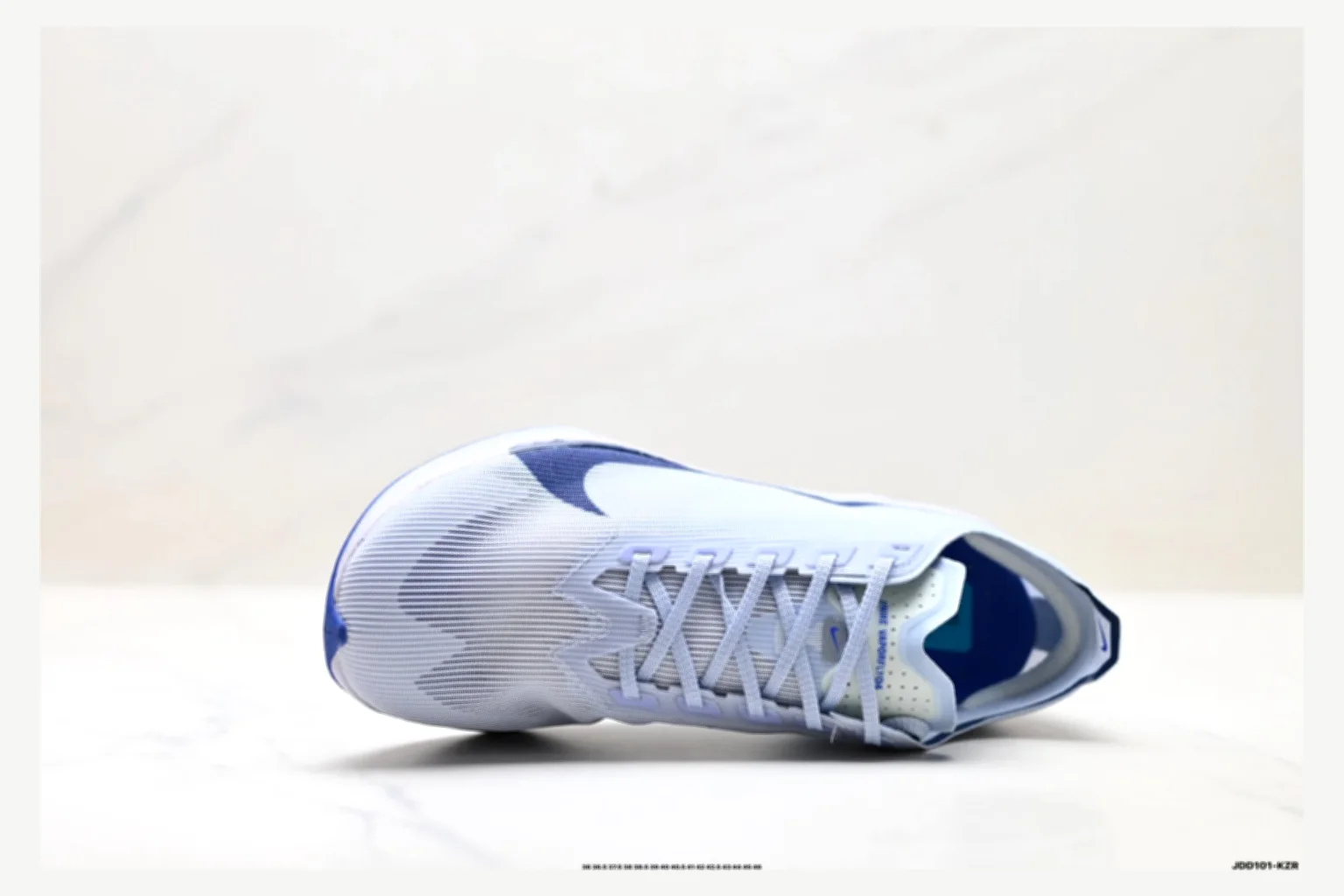 Nike ZoomX Vapor White Blue Runner spreadsheet record image SKU 1182167428 thumbnail 6