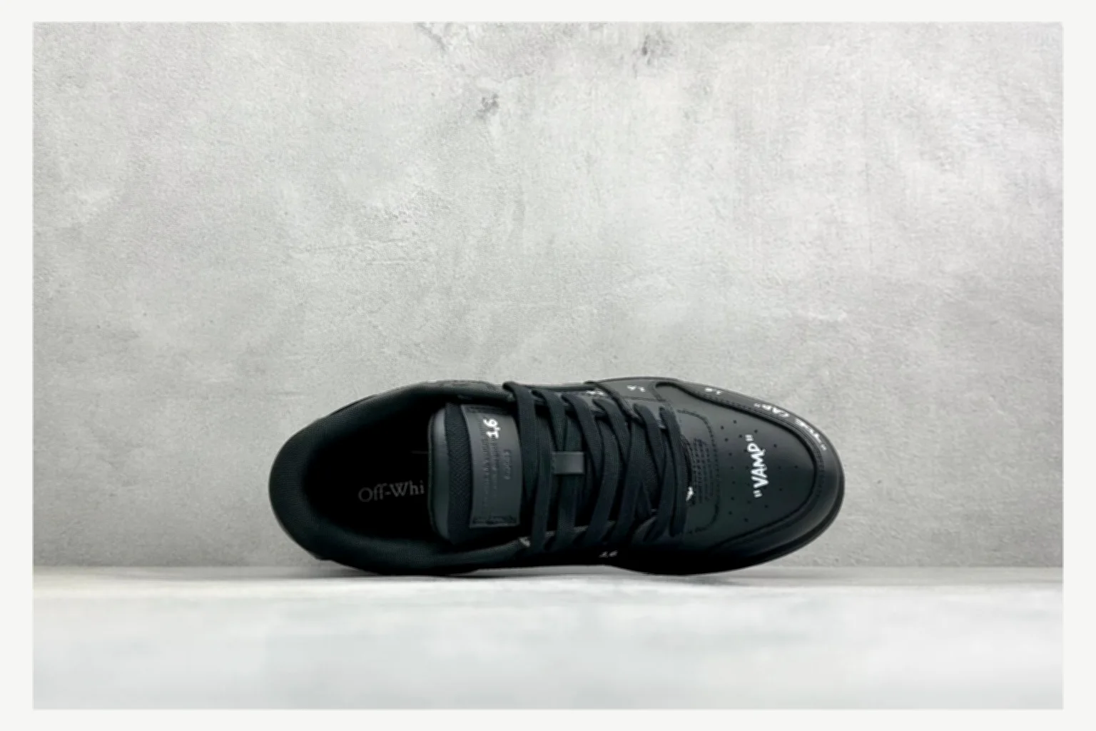 Off-White Black Text Low Top spreadsheet record image SKU 1182167422 thumbnail 2