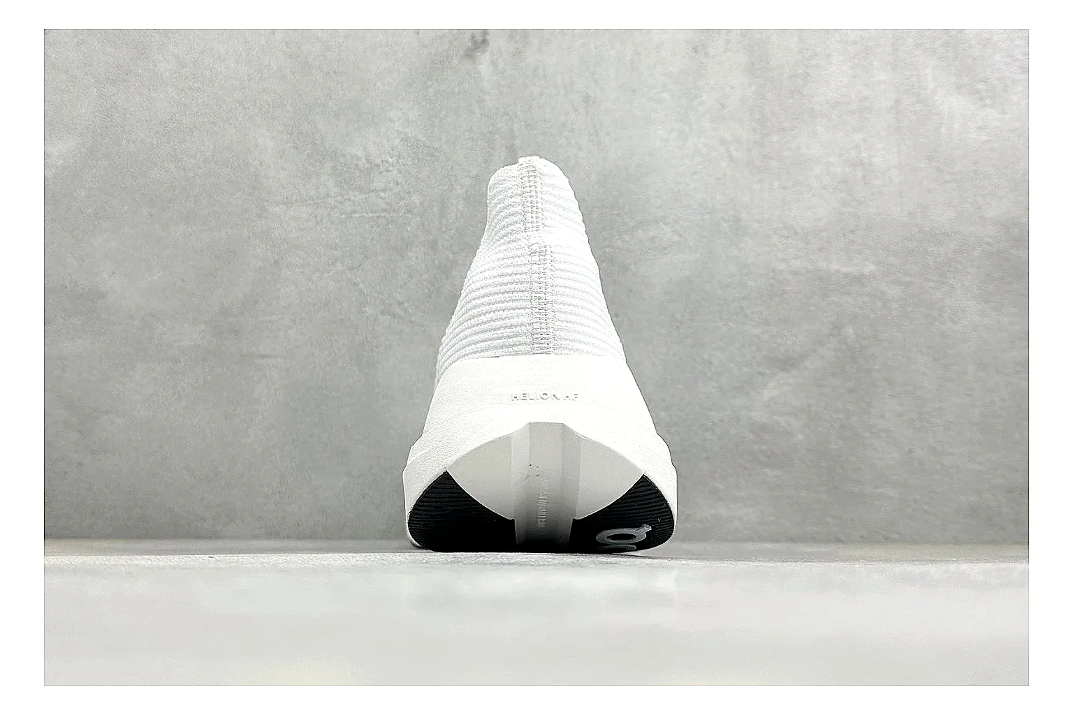 On Cloudboom White Blue spreadsheet record photo showing white performance mesh, blue gradient accents, slim racing profile, and segmented CloudTec sole thumbnail 3