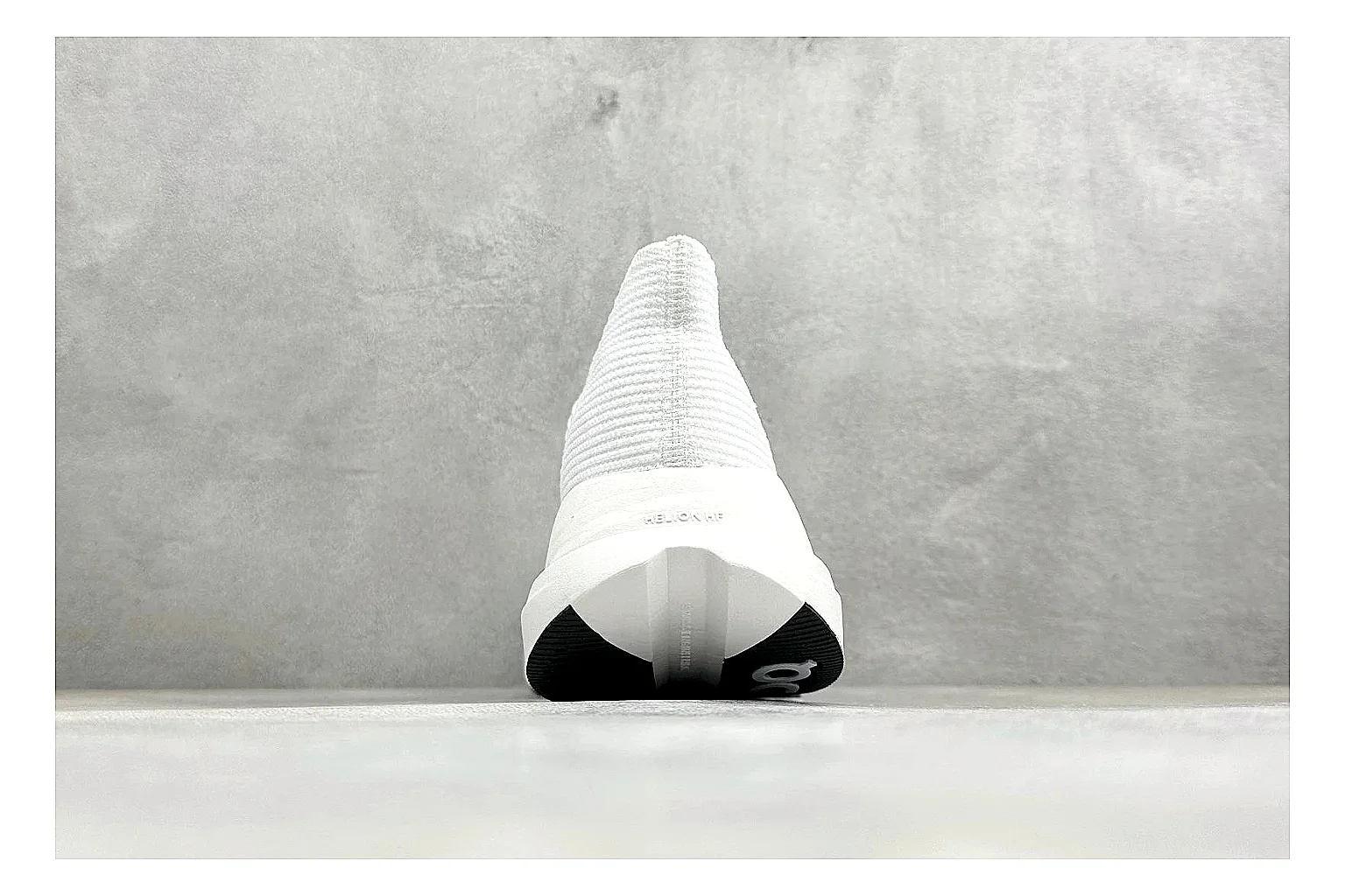 On Cloudboom White Lime spreadsheet record photo showing white performance mesh, lime gradient accents, slim racing profile, and segmented CloudTec sole thumbnail 3