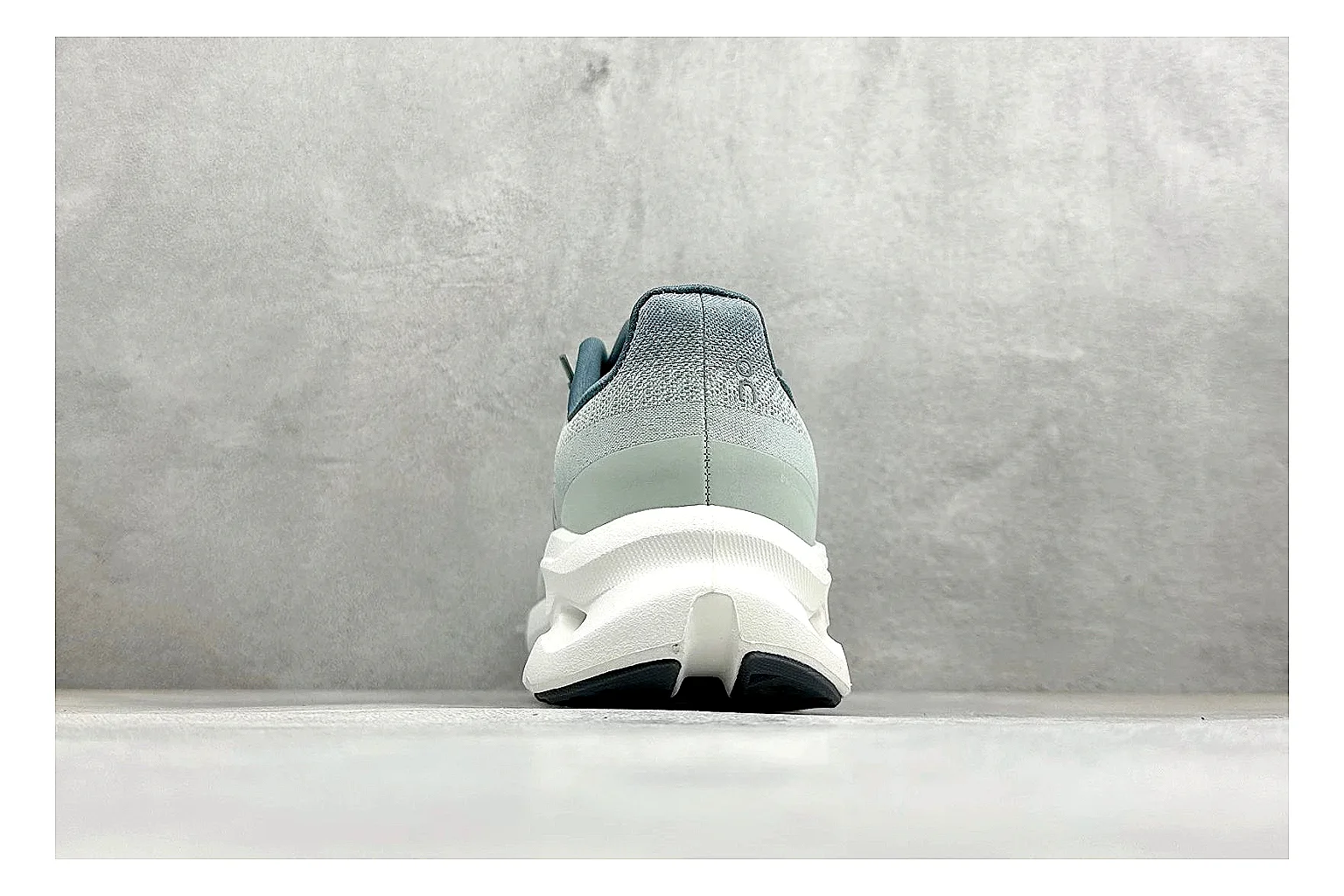 On Cloudtilt Mint spreadsheet record photo showing mint knit-style upper, smooth CloudTec sole, tonal laces, and rounded lifestyle runner shape thumbnail 3