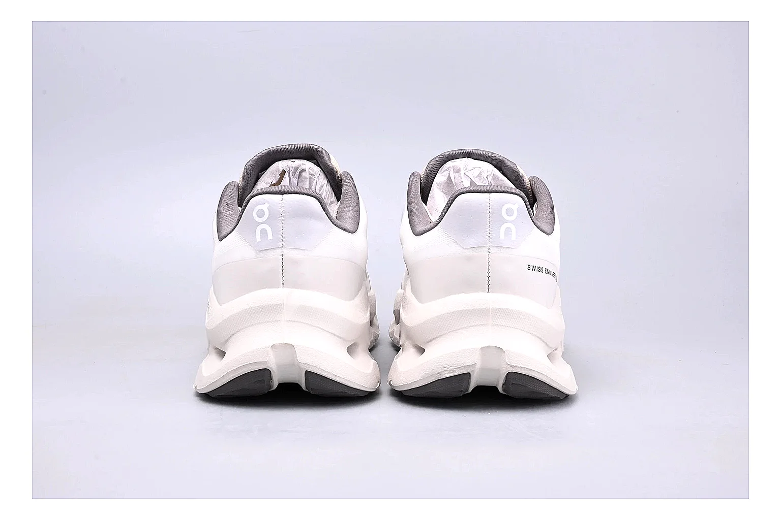 On Cloudtilt White Grey Sneaker Sheetbase record image with white grey cloudtilt lifestyle trainer with mixed upper and trainer shape thumbnail 3