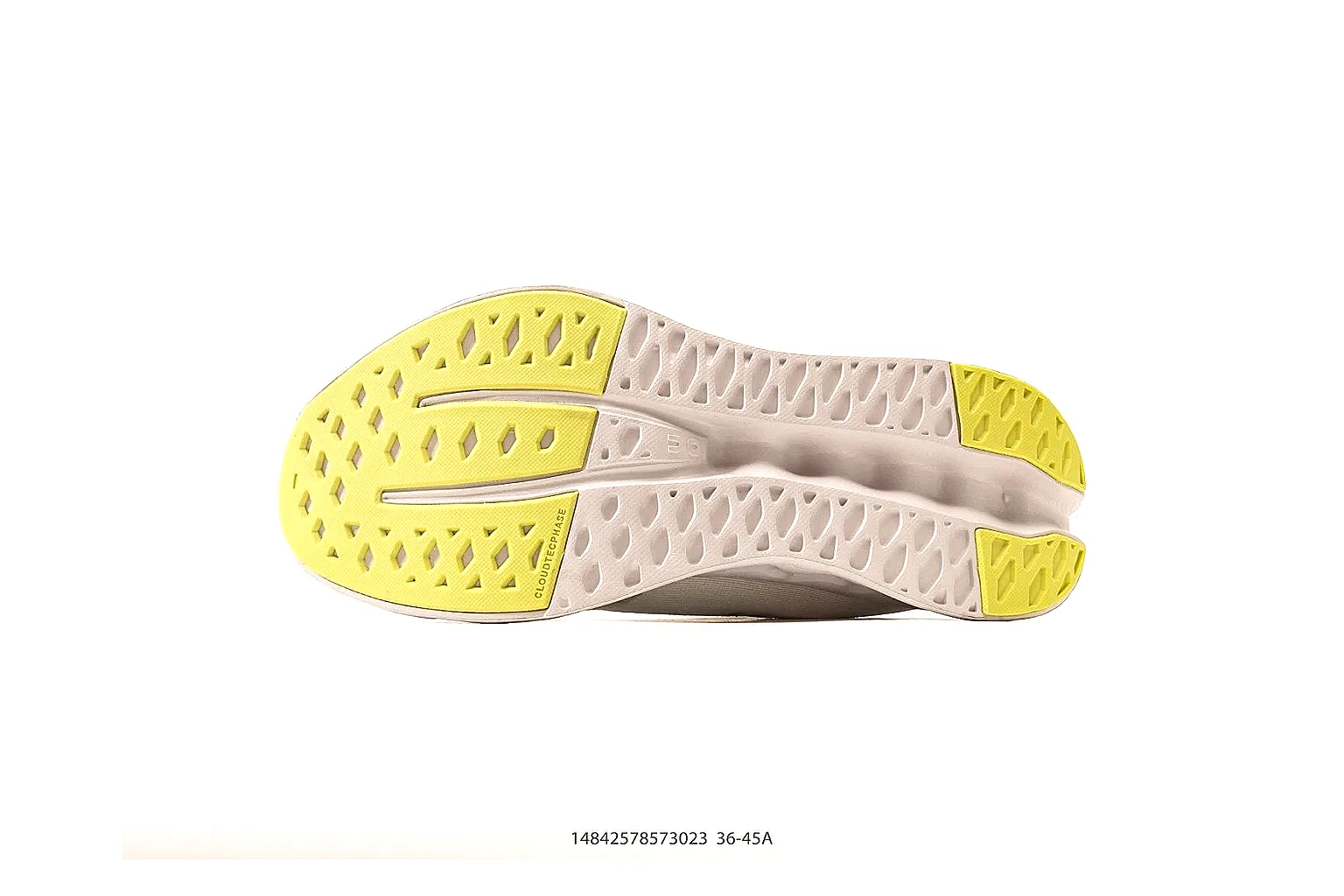 Kako Sheetbase record image for On Cream Yellow Cloud Runner thumbnail 4