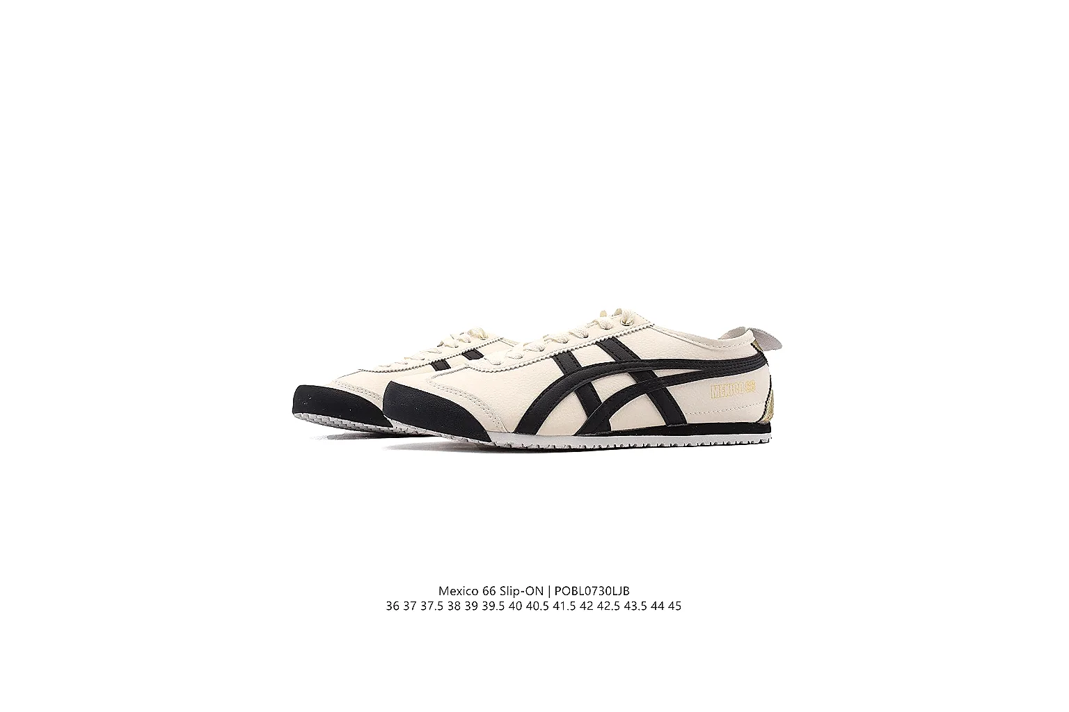 kakosheetbase.com Onitsuka Tiger Cream Black Mexico 66 1200 Cream Black low-top product image thumbnail 6