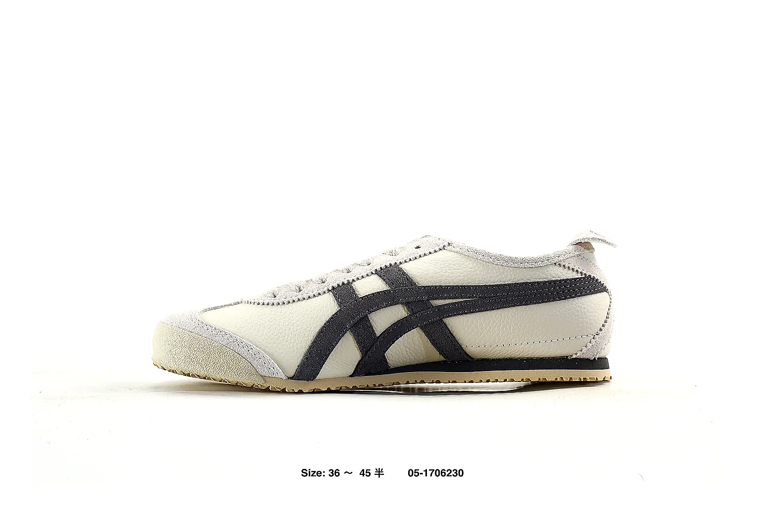 kakosheetbase.com Onitsuka Tiger Cream Black Mexico 66 2919 Cream Black low-top product image thumbnail 2